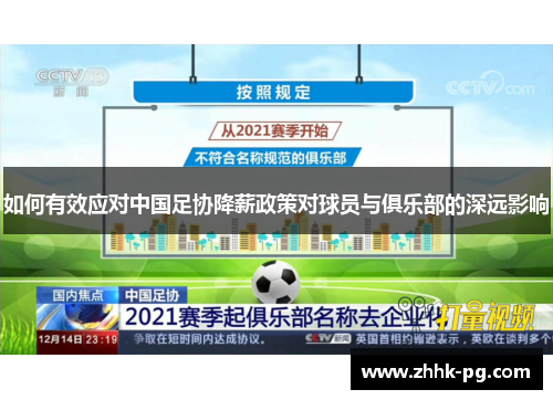 如何有效应对中国足协降薪政策对球员与俱乐部的深远影响